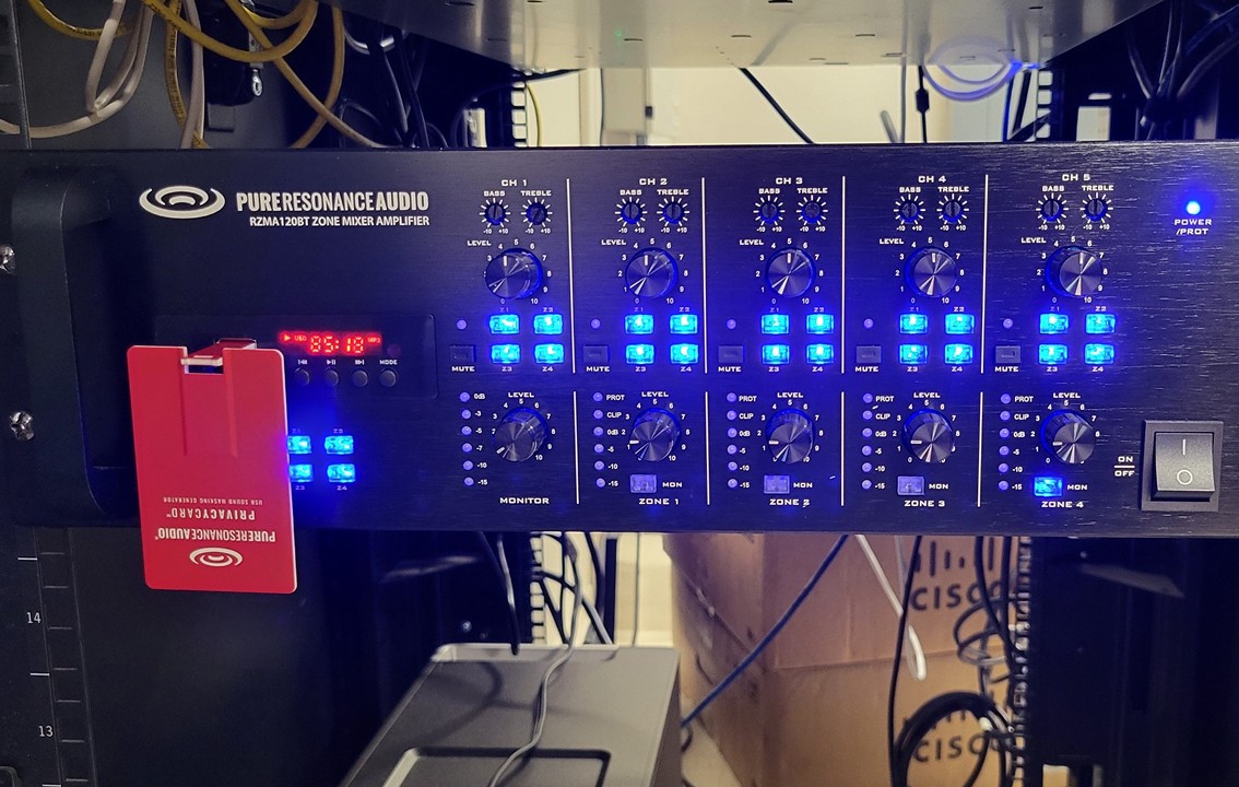 Noise Masking System Installation in Large Open Space Office